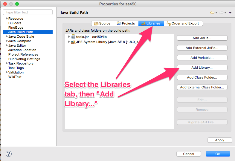 install-eclipse-junit3